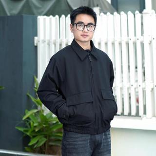 Áo khoác Jacket Pocket basic vải umi dày dặn co giãn thoải mái ít xù nhăn  - Menswear
