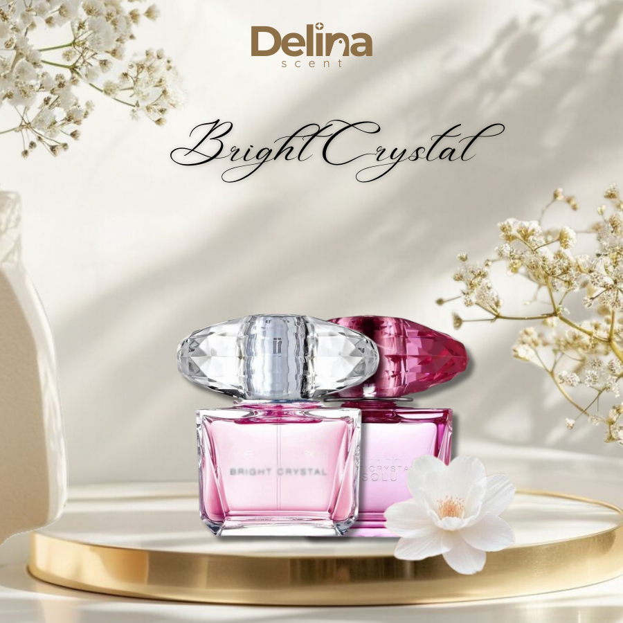 Nước Hoa Nữ Bright Crystal EDT Bright Crystal Absolute EDP, Nước hoa chiết Niche Scent 10ml Hương Nữ