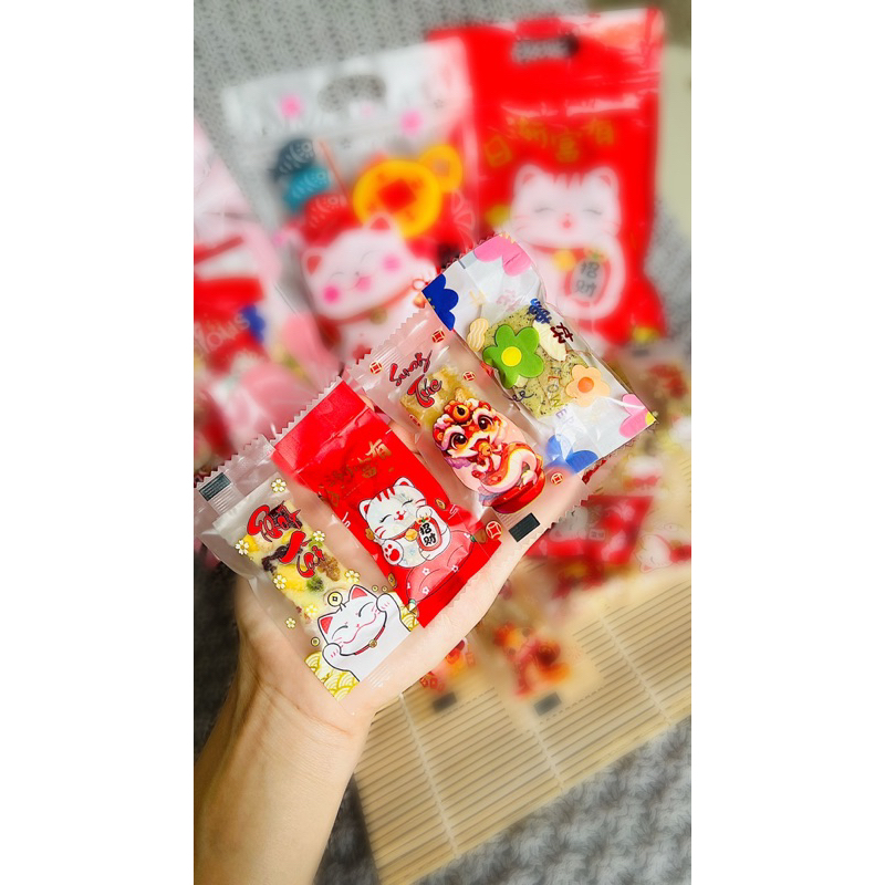 Kẹo Nougat mix 4 vị (gói 200gr)