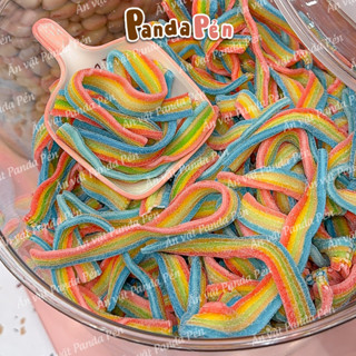 Kẹo Dẻo Cầu Vồng Hương Trái Cây Ăn Vặt Panda Pẻn