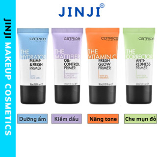  Kem Lót Catrice Prime and Fine Pore Refining Anti Shine Base Siêu Mịn Phiên Bản Mới Nhất JINJI 