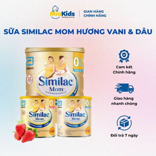 Sữa Similac Mom 400g & 900g hương Vani, hương Dâu Dành Cho Mẹ Bầu và Cho Con Bú