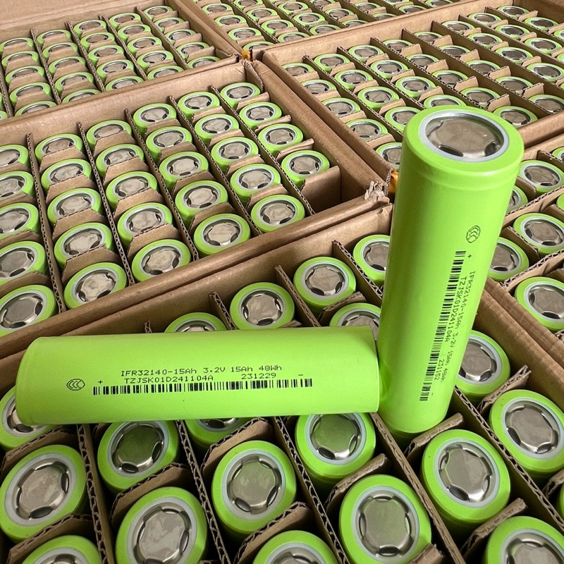 Combo Pin sắt LiFeFO4 32140 3.2V 15Ah Pin mới 100%  hàng loại A. NT dưới 2.0 ( Tặng kèm khung)