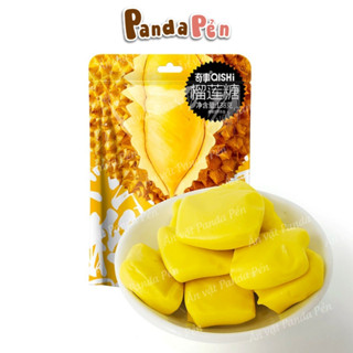 Kẹo Dẻo Sầu Riêng Đài Loan Qishi Musang King Ăn Vặt Panda Pẻn