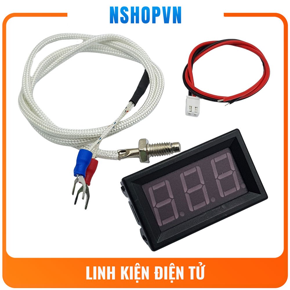 Đồng hồ đo nhiệt độ type K 800 độ C