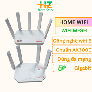  Mesh wifi 6 ZTE mã  HV3601P AX3000 đã unlock bao khóa dùng được tất cả các mạng 
