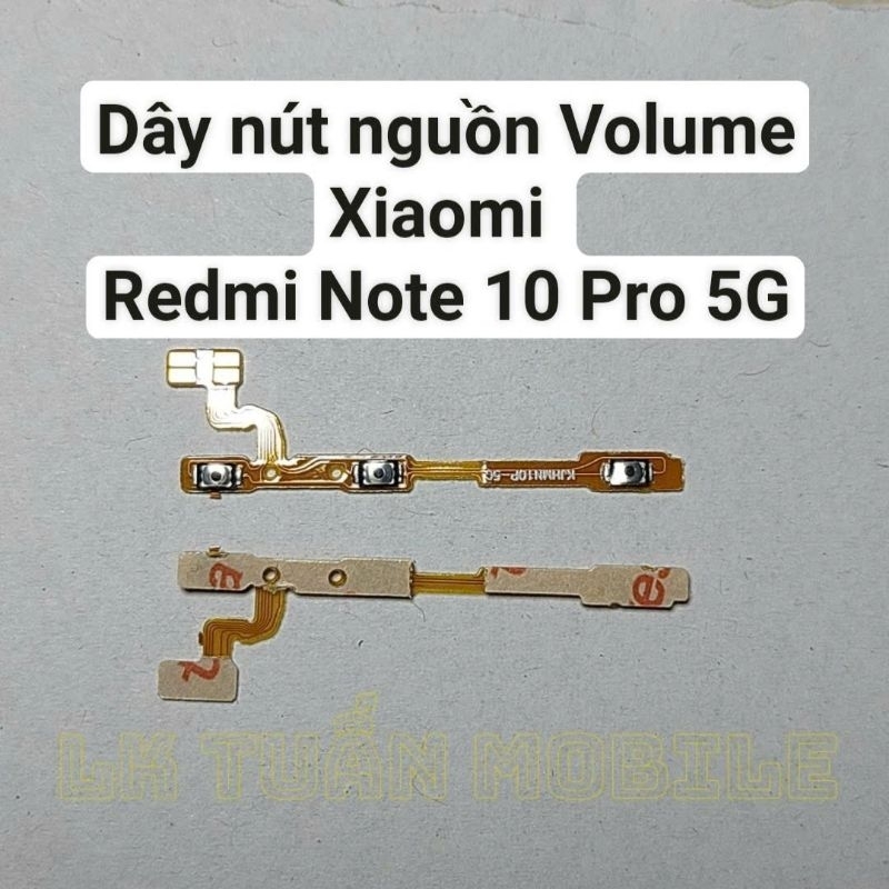 Dây nút nguồn volume ch0 Redmi Note 10 Pro 5G/ Redmi note10 Pro 5G