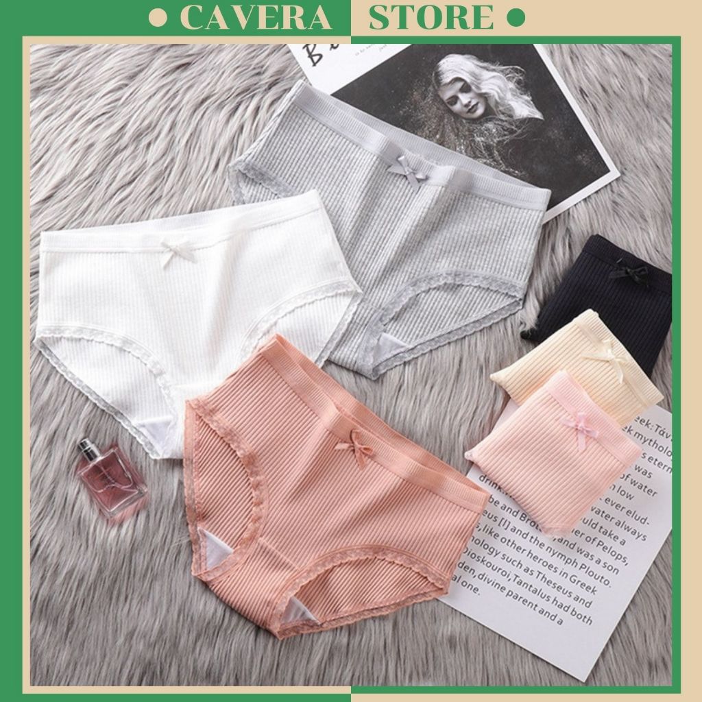 Quần lót cotton nữ viền ren gợi cảm, đồ lót gợi cảm không thể thiếu cho các nàng - LB.08