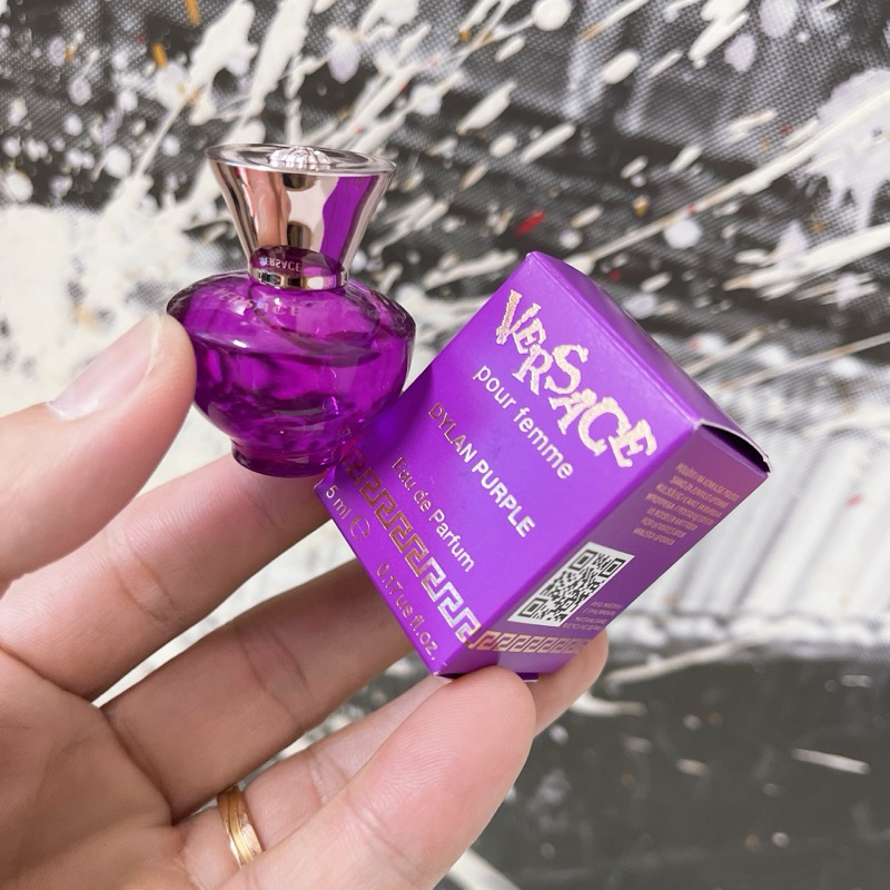 Nước hoa nữ Versace Pour Femme Dylan Purple 5ml (Tím)