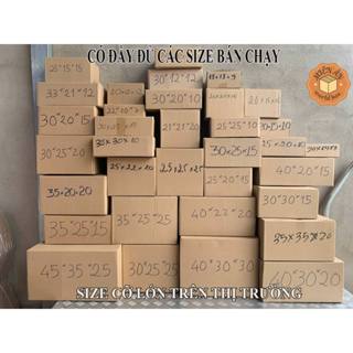 Thùng hộp carton size lớn, thùng giấy đóng hàng nhiều kích thước