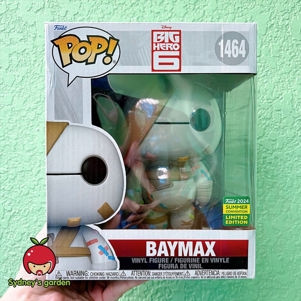Mô hình Funko Pop ANIMATION - BAYMAX W/ BANDAGES (SDCC - SHARED) (DAMAGED)