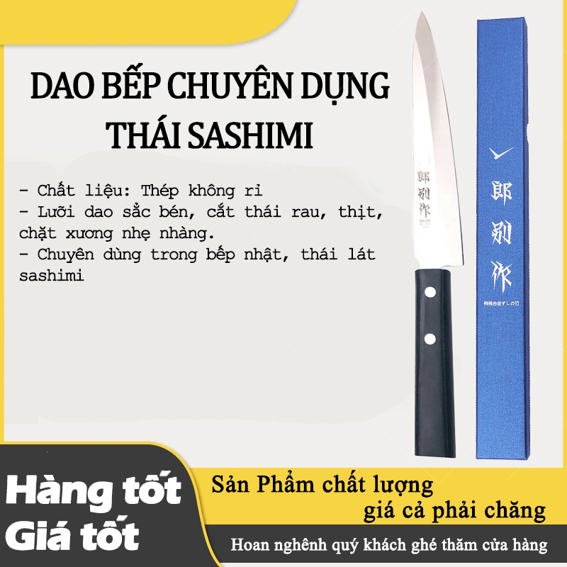 DAO NHÀ BẾP CHUYÊN DỤNG CAO CẤP - DAO NHẬT BẢN THÁI LÁT SASHIMI