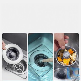 Nắp Inox Lọc Rác Bồn Rửa Chén Living C, Tiện Dụng Cho Nhà Bếp, Ngăn Chặn Mùi Hôi, Côn Trùng
