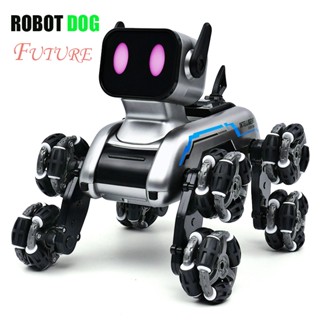 Đồ Chơi Robot Chó Thông Minh Điều Khiển Từ Xa, 8 Bánh Xe Linh Hoạt Di Chuyển Trên Nhiều Địa Hình