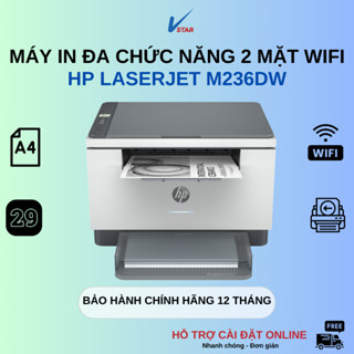  Máy in Laser HP LaserJet MFP M236dw 9YF95A đa năng  Print copy scan . Máy in không dây chính hãng 