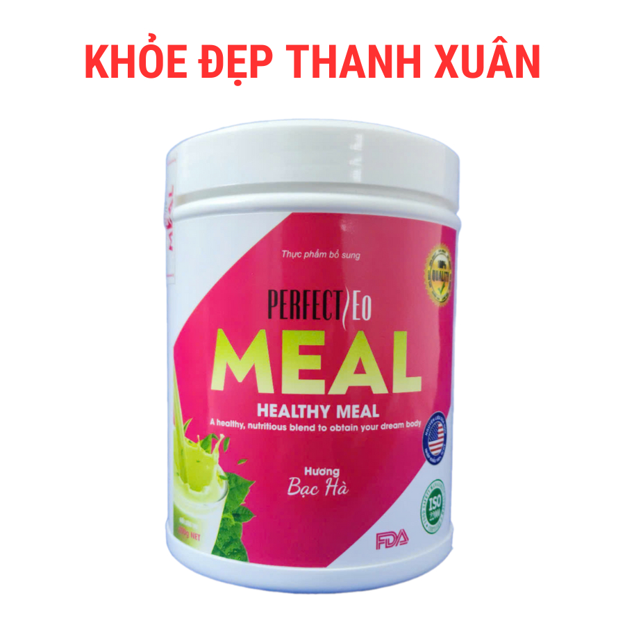 Thực Phẩm Cân Bằng Sức Khỏe Perfect Eo Meal – Hương Bạc Hà – 400gr/hộp