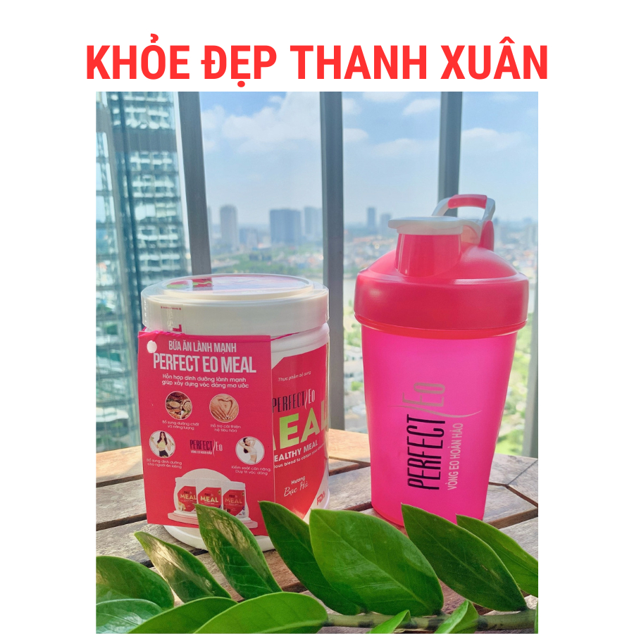 Thực Phẩm Cân Bằng Sức Khỏe Perfect Eo Meal – Hương Bạc Hà – 400gr/hộp