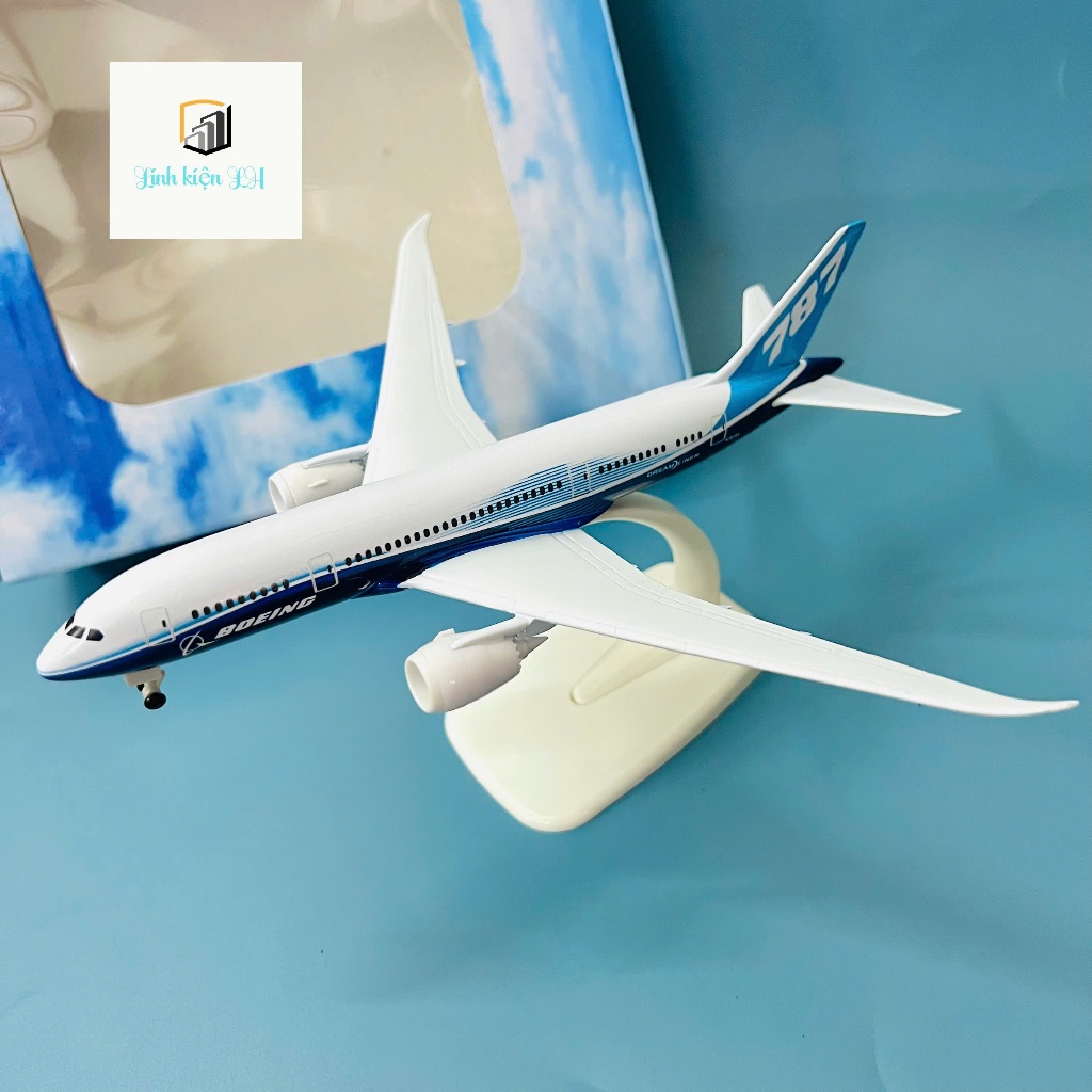 Mô hình máy bay Boeing B787 Dreamliner “BOEING LIVERY” Kim Loại Cao Cấp Tỉ Lệ 1:400