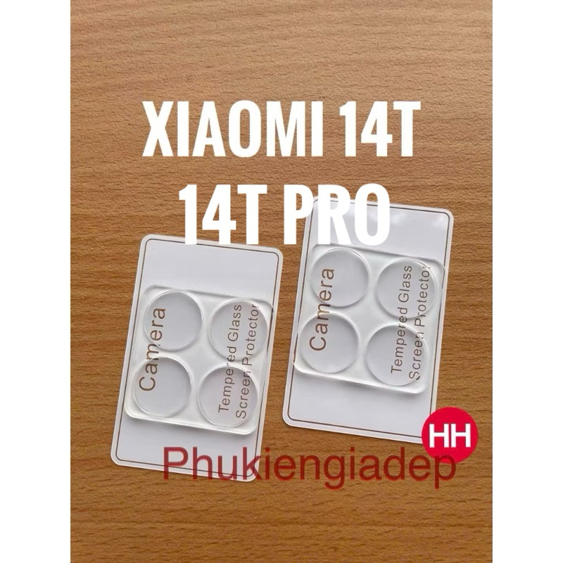 Kính cường lực cụm CAMERA Xiaomi 14T , Xioami 14T Pro trong suốt siêu bảo vệ camera