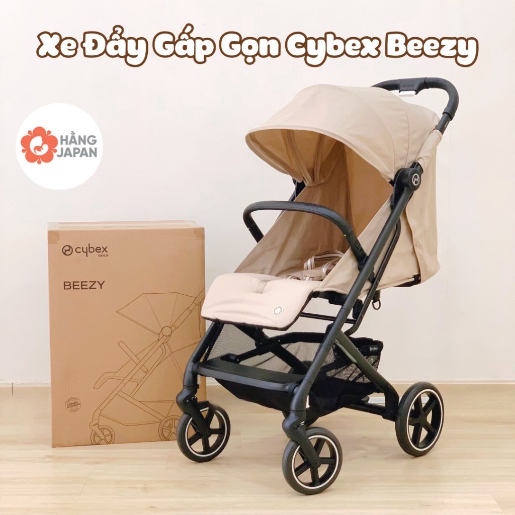 Xe Đẩy Gấp Gọn Cybex Beezy Màu Almond Beige