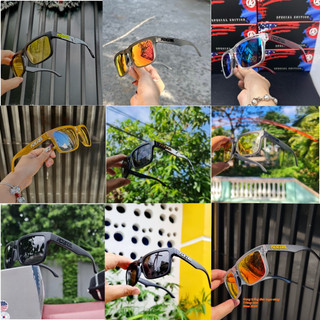  Mắt kính phân cực Kdeam 2024 .KDEAM Fashion Polarized Sunglasses 2024 Square Sun Glasses Outdoor 