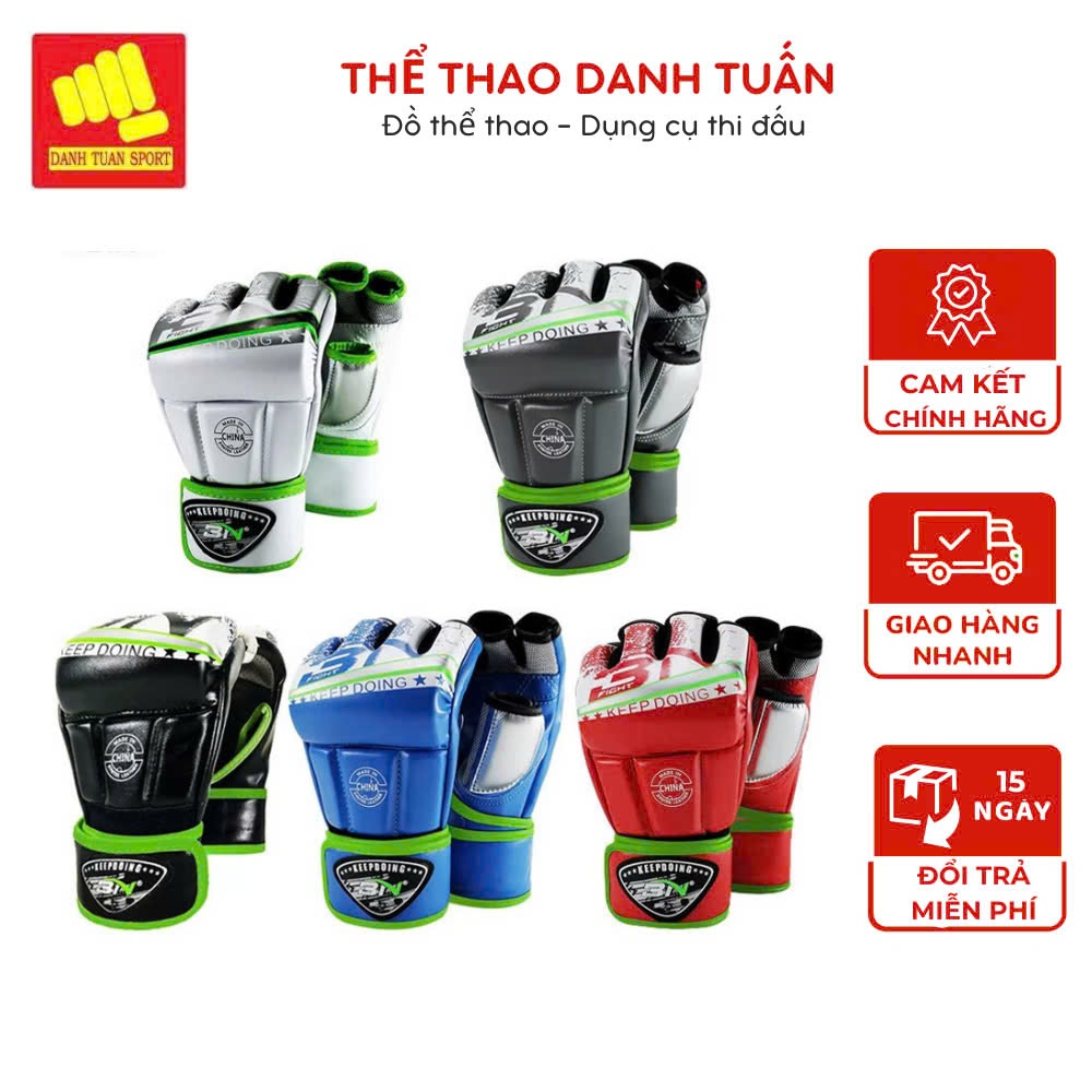 Găng Tay Hở Ngón, MMA,Găng Đấm Bốc, Đối Kháng, Sparring, Trainning Gloves