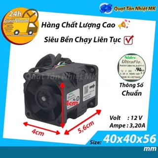 Quạt tản nhiệt phản lực 5v, 12v, 24v 4cm hàng Nidec mới