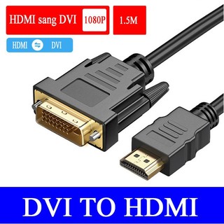 Dây cáp chuyển DVI to HDMI & HDMI to DVI 1.5 mét