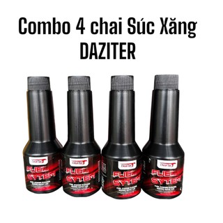 Combo 4 chai dung dịch vệ sinh buồng đốt, vệ sinh kim phun Daziter 75ml >>>