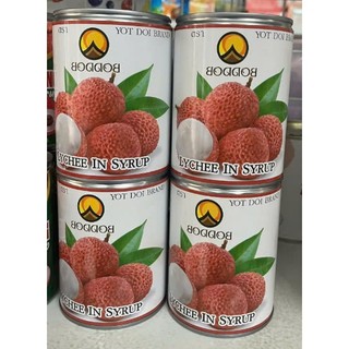 Vải ngâm Boddob lon 565g
