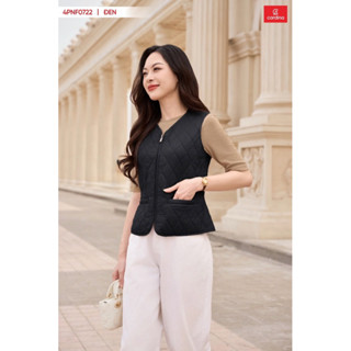  5PNF02 Áo Phao Gile Chần Trám CARDINA Gọn-Nhẹ-Thời Trang 