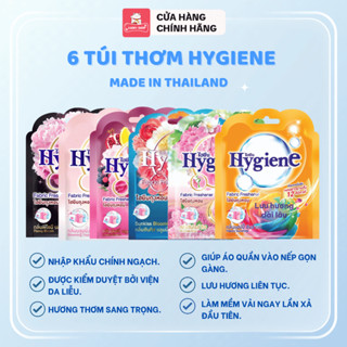 Combo 6 Túi Thơm Hygiene Nội Đại Thái Lan Treo Tủ Quần Áo, Nhà Vệ Sinh, Xe Ô Tô, Vali...