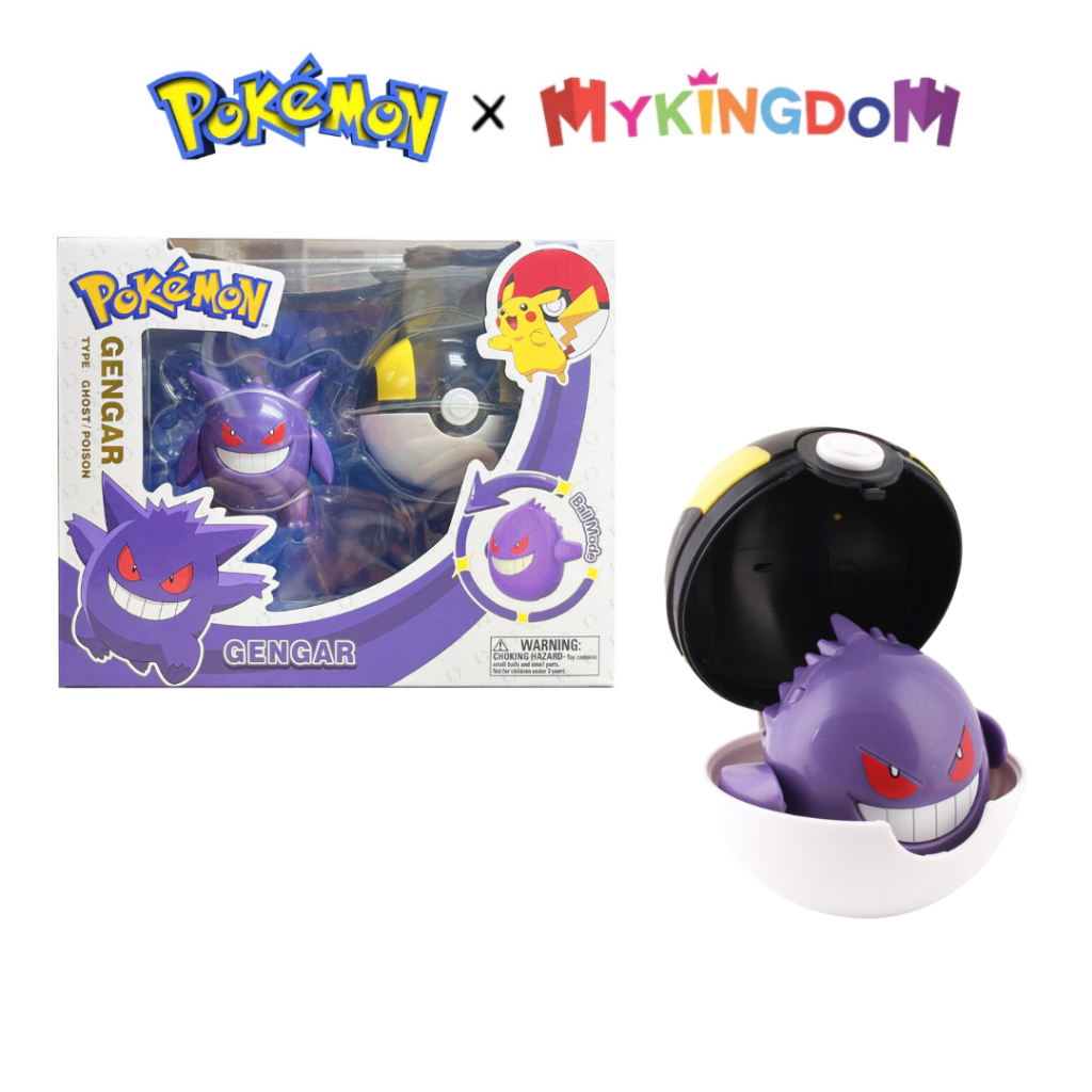Đồ Chơi Bóng Pokemon Biến Hình: Gengar POKEMON TOYS ZC8948E