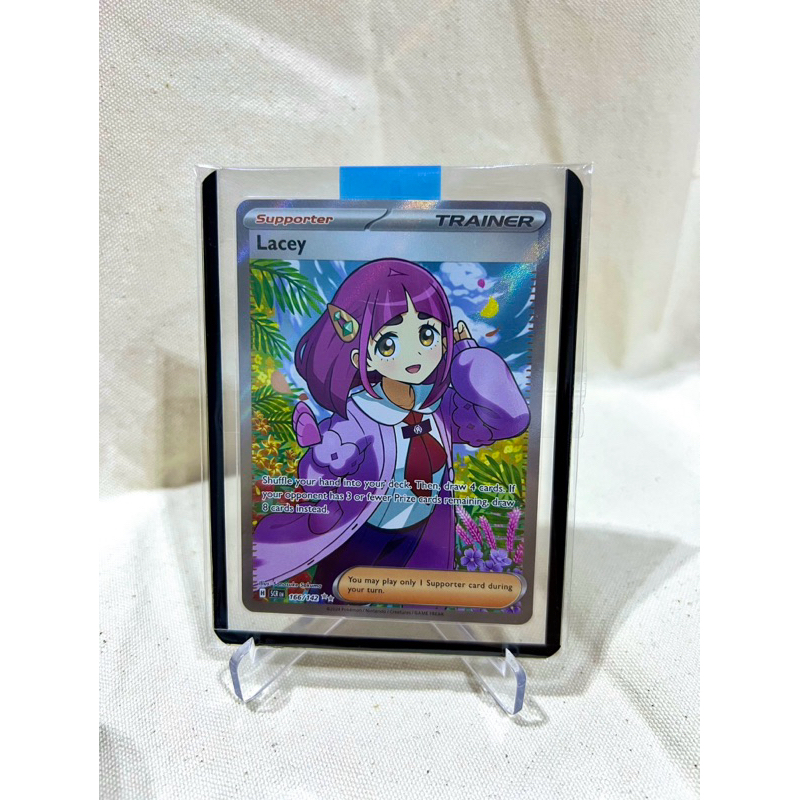 Thẻ Pokemon tcg Lacey 166/142 chính hãng
