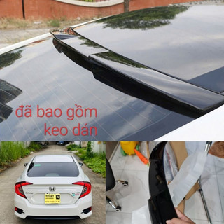 Đuôi gió nóc CIVIC 2023 và CIVIC 2020 , đuôi gió dán kính gen 11 gen 10, civic 2023, civic 2024
