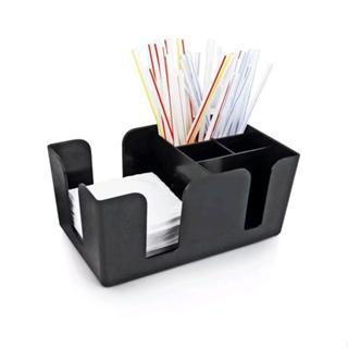 Khay đựng ống hút, muỗng, túi chữ T, giấy ăn ... nhựa Mica cứng cáp, dễ vệ sinh, dùng cho quầy cà phê, nhà bếp