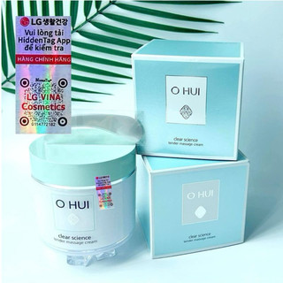   TEM LG  Kem Massage Cấp Ẩm Dưỡng Da Nâng Cơ Chống Chảy Cơ OHUI Clear Science Tender Massage Cream full 230ml CHÍNH HÃNG 