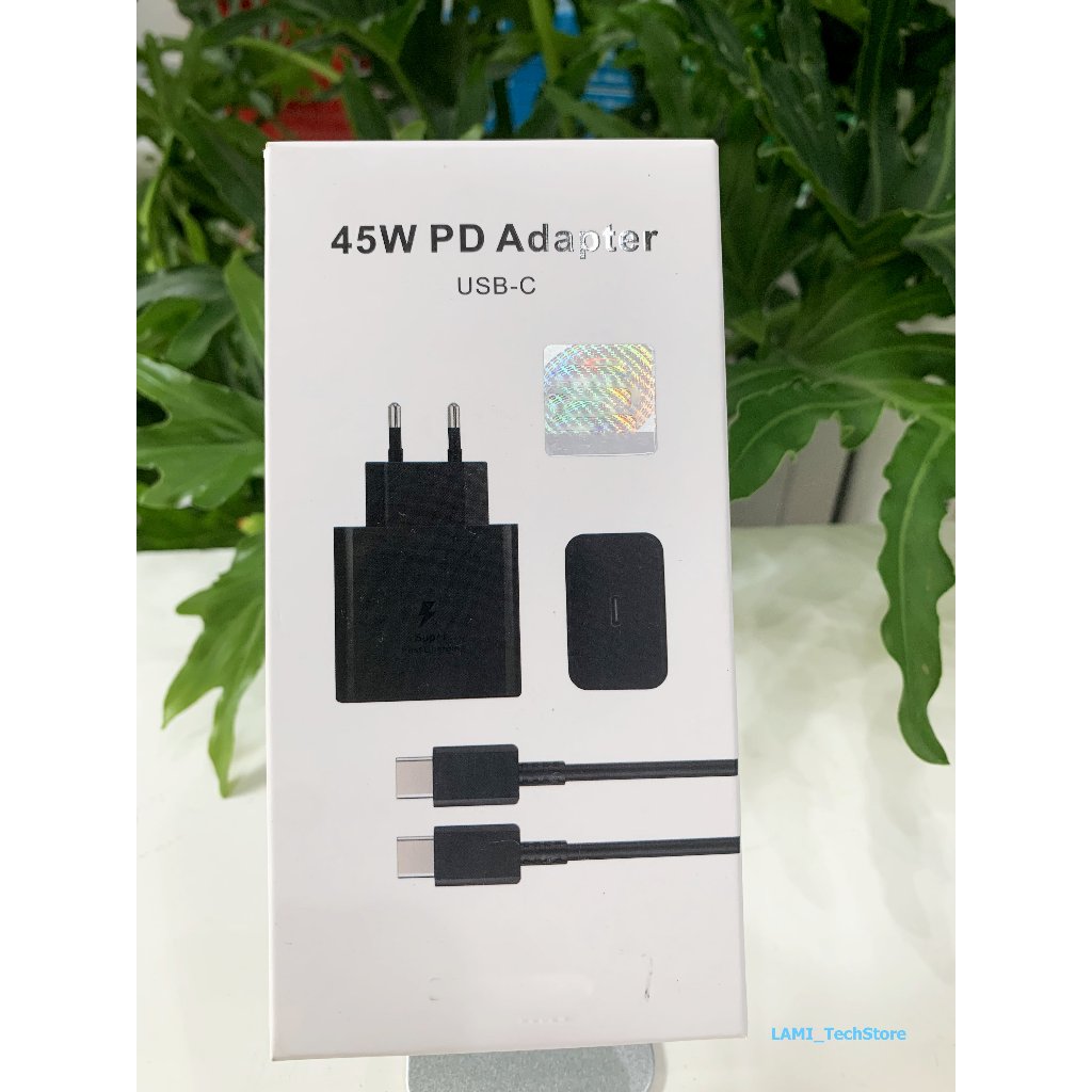 Bộ sặc nhanh SAmSUNG 45W PD Adapter USB-C(Đen/Trắng)
