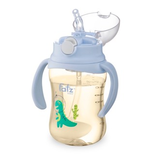 Bình nước Tritan/ PPSU 360 độ 250ml Fatzbaby (Màu ngẫu nhiên)