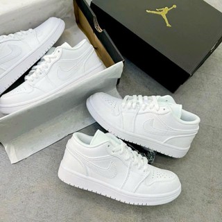 Giày Jordan 1 Low White Black  - Giày Thể Thao Nam Nữ Jordan Trắng Đen Cổ Thấp Thể Thao Cao Cấp Full Box + Bill