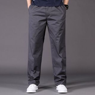 Quần Kaki Nam KENZA FASHION, Quần Nam Dài, Cạp Chun Ống Rộng, Có Khóa Kéo Trước, Đủ Size 45-120kg