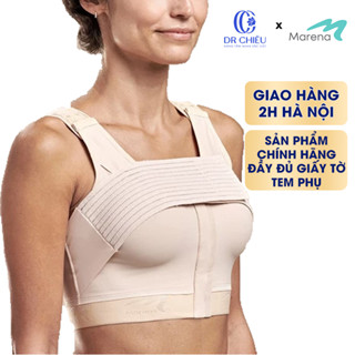 Áo định hình ngực Marena Recovery [ NHẬP KHẨU ] Mỹ sau phẫu thuật nâng ngực, tạo hình ngực - Áo định hình Marena