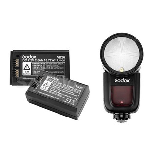Pin VB18 Cho Đèn Flash Godox V860II, VB26 Cho Godox V1, VB22 Cho V480 / V1mid - Chính Hãng, Dung Lượng Cao