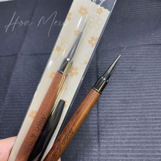 cọ vẽ nét siêu mảnh niao cán gỗ loại xịn