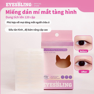 Miếng dán kích mí lưới tàng hình “ Eyesbling” Không cần dùng keo tự nhiên, size phù hợp với mọi dáng mắt