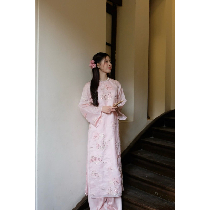 hiin.product x hiin.design - Áo dài Tô Sa (Đã kèm quần) | BigBuy360 - bigbuy360.vn
