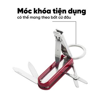 ZWILLING - Bấm móng tay Classic inox Multitool màu đỏ