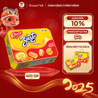  Bánh Quy Phô Mai Gusto 400gr Kèm Túi Xách 