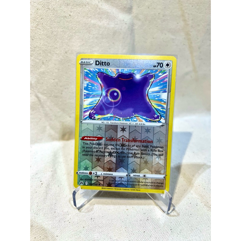 Thẻ Pokemon tcg Ditto Reverse holo eng chính hãng