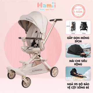 Xe Đẩy Gấp Gọn Cho Bé Baobaohao V16 Đảo Chiều, 3 Tư Thế Nằm, Giảm Chấn Bánh Xe, Cho Bé Từ Sơ Sinh Đến 6 Tuổi